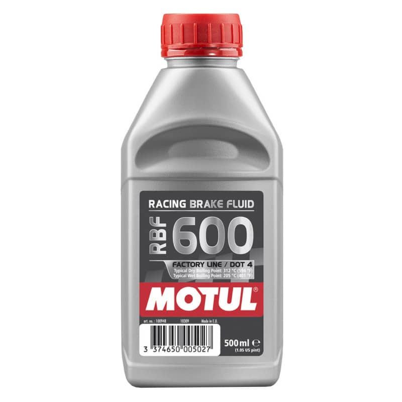 liquide de frein MOTUL RBF 600 DOT 4 miscible 500ML