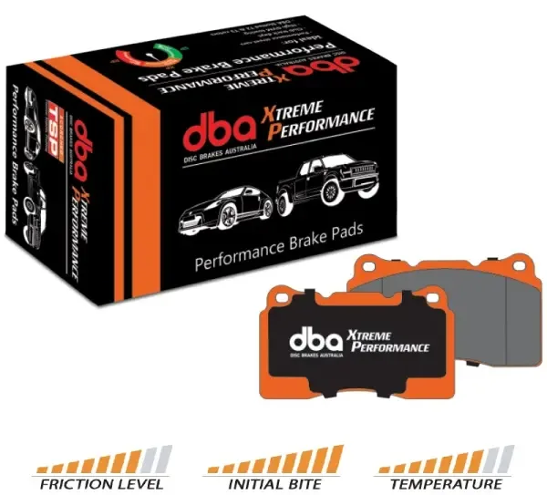 Plaquettes de freins avant Xtreme Performance ECER90 - DBA - VW Golf 8 GTD 2.0TDI 200cv