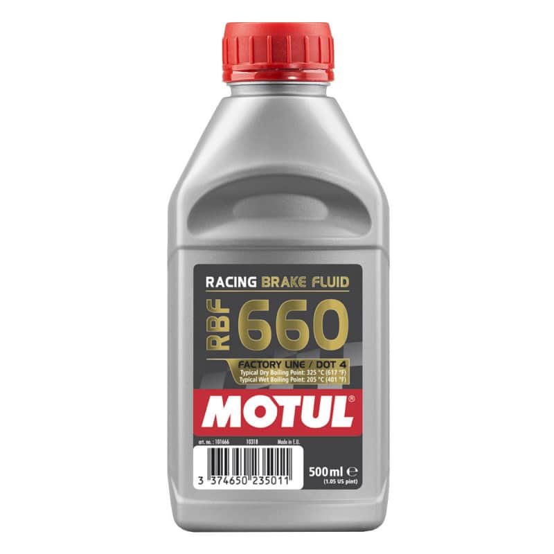 liquide de frein MOTUL RBF 660 DOT 4 miscible 500ML